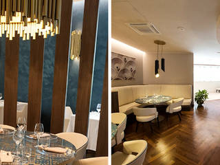 Yerevan - Restaurant Gold, DelightFULL DelightFULL Modern kitchen Copper/Bronze/Brass Amber/Gold