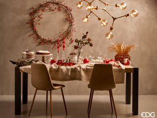 EDG Enzo De Gasperi - Christmas Collection 2020 , EDG Enzo De Gasperi EDG Enzo De Gasperi Mediterranean style dining room