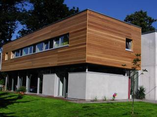 CASA BODEN, GROSSRÖHRSDORF, ALEMANIA, BAUSTUDIO BAUSTUDIO Casas unifamilares