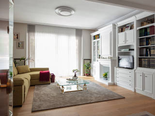 Reforma integral vivienda en Deusto, Basoa Decoración Basoa Decoración Modern living room