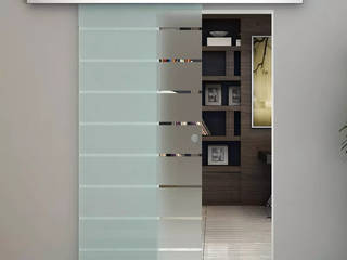 Porte Scorrevoli, GiordanoShop GiordanoShop Modern style doors Glass Transparent Doors