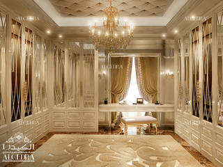 Fashionable Ladies Dressing Room, Algedra Interior Design Algedra Interior Design Spogliatoio in stile classico