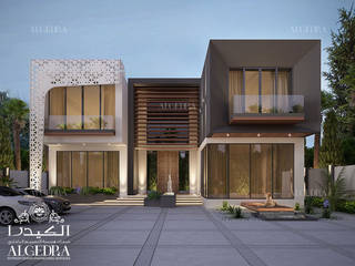 Contemporary Villa Architecture Design, Algedra Interior Design Algedra Interior Design Moradias