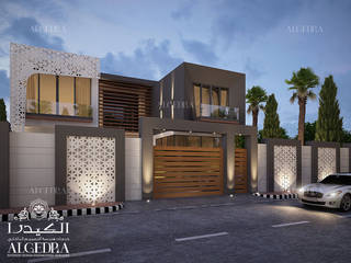 Contemporary Villa Architecture Design, Algedra Interior Design Algedra Interior Design Willa