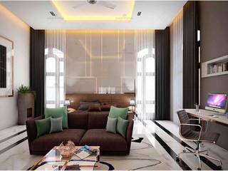 Best Interior designs in Kerala—Monnaie Architects & Interiors, Monnaie Interiors Pvt Ltd Monnaie Interiors Pvt Ltd Classic style bedroom