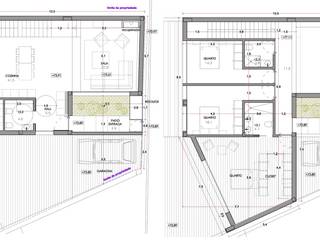 Moradia Unifamiliar Guifões, Matosinhos, rem-studio rem-studio Einfamilienhaus Stahlbeton Grau