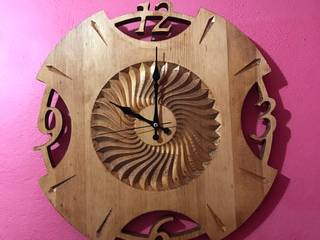 Ahşap Saat Modelleri , Kişiye Özel Ahşap Saat Tasarımları, Taşcenter Acarlıoğlu Doğal Taş Dekorasyon Taşcenter Acarlıoğlu Doğal Taş Dekorasyon Casas modernas Madera Acabado en madera