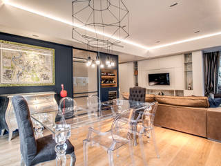 CAVALESE, MOB ARCHITECTS MOB ARCHITECTS Moderne Esszimmer