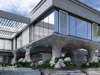 Contemporary Deluxe Villa Architecture Design, Algedra Interior Design Algedra Interior Design 빌라