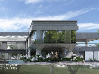 Contemporary Deluxe Villa Architecture Design, Algedra Interior Design Algedra Interior Design Maisons modernes