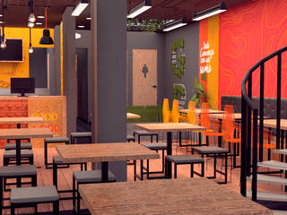 Diseño restaurante GUEROS, Nuvú -Space designers Nuvú -Space designers