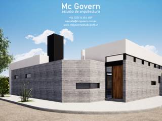 Vivienda Unifamiliar en Sicardi, MCG.arq MCG.arq Detached home Concrete