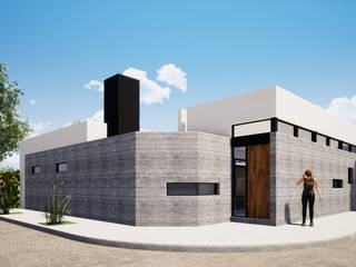 Vivienda Unifamiliar en Sicardi, MCG.arq MCG.arq Detached home Concrete