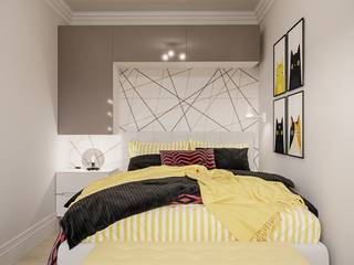 Солнечная двушка , Astra_design Astra_design Kleines Schlafzimmer