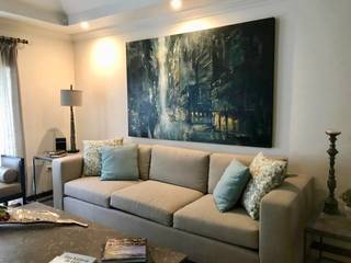 Home staging, Portarossa Portarossa Ruang Keluarga Modern