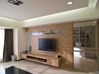 穿透, 禾佾空間設計 禾佾空間設計 Modern living room