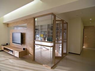 穿透, 禾佾空間設計 禾佾空間設計 Modern living room