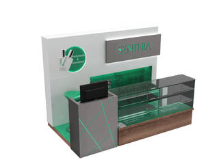 Diseño de stand para Senthia, Nuvú -Space designers Nuvú -Space designers