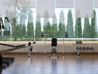 Modern Gym Interior Design, Algedra Interior Design Algedra Interior Design モダンデザインの ホームジム