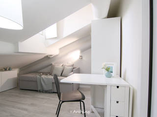 Ottocento milanese, Arching - Architettura d'interni & home staging Arching - Architettura d'interni & home staging Phòng khách