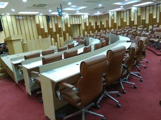 Bhishm Sabhagar Auditorium, SNAP DESIGN STUDIO SNAP DESIGN STUDIO Commercial spaces