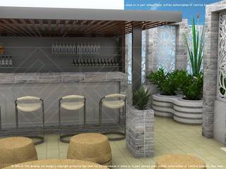 Roof Top Oasis, SNAP DESIGN STUDIO SNAP DESIGN STUDIO Ruang Komersial