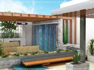 Roof Top Oasis, SNAP DESIGN STUDIO SNAP DESIGN STUDIO Ruang Komersial