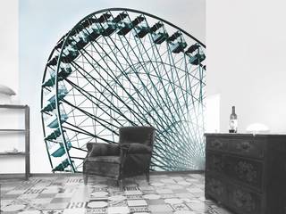 The Wheel - Tapete - in Bologna Malz & Malz Eclectic style corridor, hallway & stairs Accessories & decoration