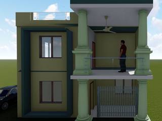 marriage hall for Mr.Sumit, G.L.A.D STUDIO G.L.A.D STUDIO Single family home Bricks