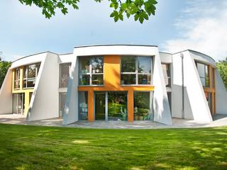 Moderne MONTESSORISCHULE in Naumburg, Avantecture GmbH Avantecture GmbH Espaços comerciais