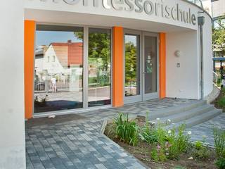 Moderne MONTESSORISCHULE in Naumburg, Avantecture GmbH Avantecture GmbH Commercial spaces