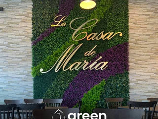 La Casa de María, Green Warehouse Green Warehouse Interior landscaping