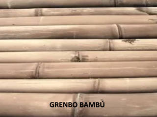 BAMBU, GRENBO GRENBO Interior garden Bamboo Wood effect