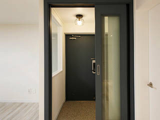 면목동 두원 33py, Design Daroom 디자인다룸 Design Daroom 디자인다룸 Modern Corridor, Hallway and Staircase