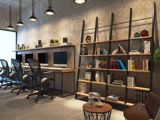 Office Interior, Ask Design and Build Ask Design and Build مساحات تجارية