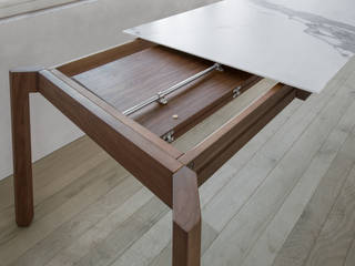 Mercury Table, Tábula Tábula Salas de jantar minimalistas