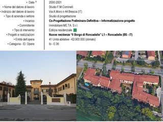 Complesso residenziale "Il Borgo di Roncadelle", AR.S Giovanni Salomoni Architetto AR.S Giovanni Salomoni Architetto Condominio