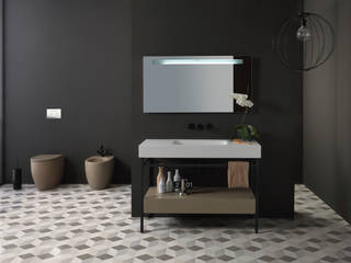 S-line collection, Mastro Fiore Mastro Fiore Industrial style bathroom