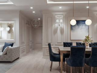 Prestige Ferns Residency 2 Harlur Road Bangalore, De Panache De Panache Modern dining room Wood Wood effect