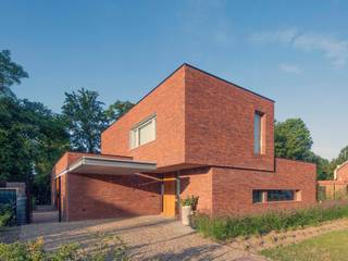 Villa Alders , Joris Verhoeven Architectuur Joris Verhoeven Architectuur Single family home Stone