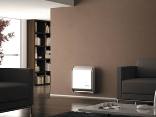 Riscaldamento di appartamenti moderni utilizzando i radiatori a gas STRATOS by ITALKERO, ITALKERO SRL ITALKERO SRL Salas modernas