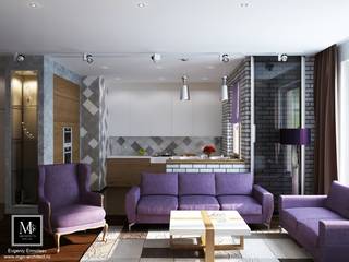 квартира в лофт стиле 1, MGN-Architects MGN-Architects Living room