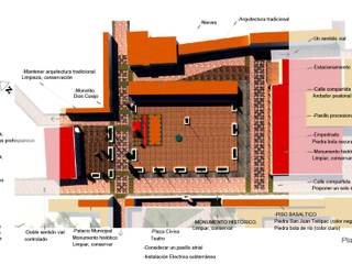 CONCURSO PLAZA CIVICA TLACOLULA DE MATAMOROS, Naax Arquitectos Naax Arquitectos Jardines de estilo rural