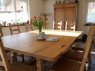 Esstisch , Stöckert Möbel-und Objektschreinerei Stöckert Möbel-und Objektschreinerei Rustic style dining room Wood Wood effect