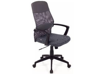 Sedie da ufficio direzionali, GiordanoShop GiordanoShop Modern Study Room and Home Office Leather Grey