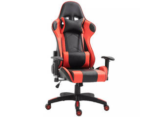 Sedie da gaming, GiordanoShop GiordanoShop Moderne Arbeitszimmer Leder Grau