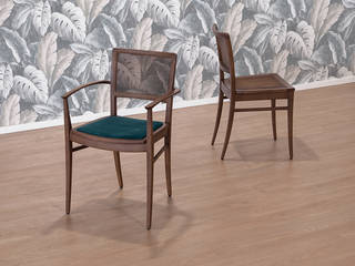 Linha Griffin, CMcadeiras - Campos Movel SA CMcadeiras - Campos Movel SA Modern dining room Wood Wood effect