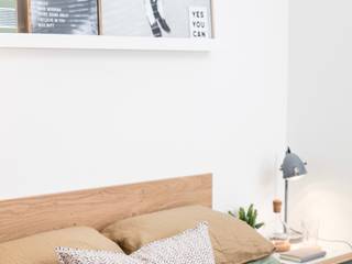 Student Living By WN Interiors, WN Interiors + WN Store WN Interiors + WN Store Moderne Schlafzimmer Weiß