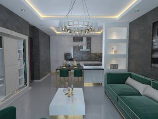 Modern 1+1 , Weymo Mobilya Weymo Mobilya Villas Wood Wood effect