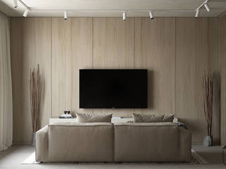 UI044, YOUSUPOVA YOUSUPOVA Scandinavian style living room